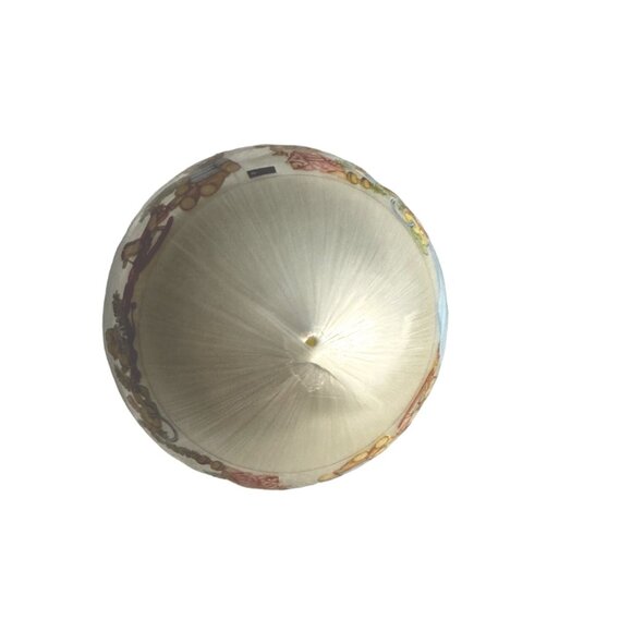 VTG Hallmark Satin Keepsake Ornament Baby’s 1st Christmas 1984 White - Picture 4 of 5